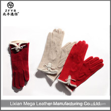 ZF5662 Newest fashion lovely lady wool gloves
